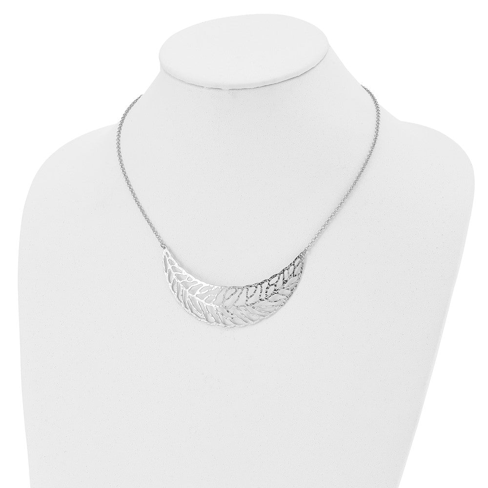 Sterlingsilber Ss Rhodiniert Fantasie Halskette