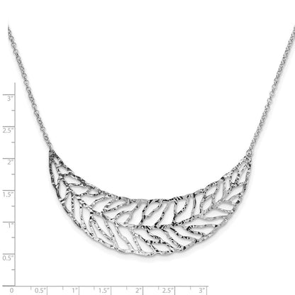 Sterlingsilber Ss Rhodiniert Fantasie Halskette