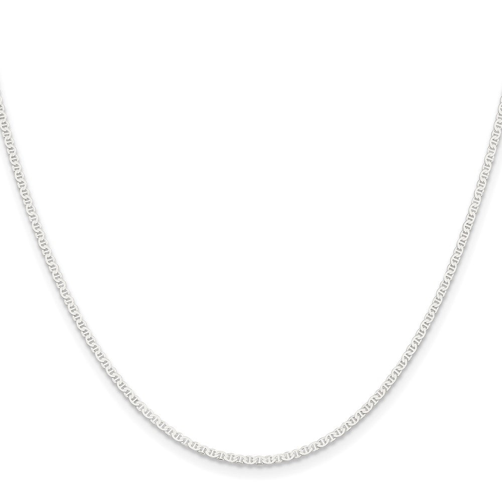 Sterlingsilber 1.85mm Flach Anker Halskette