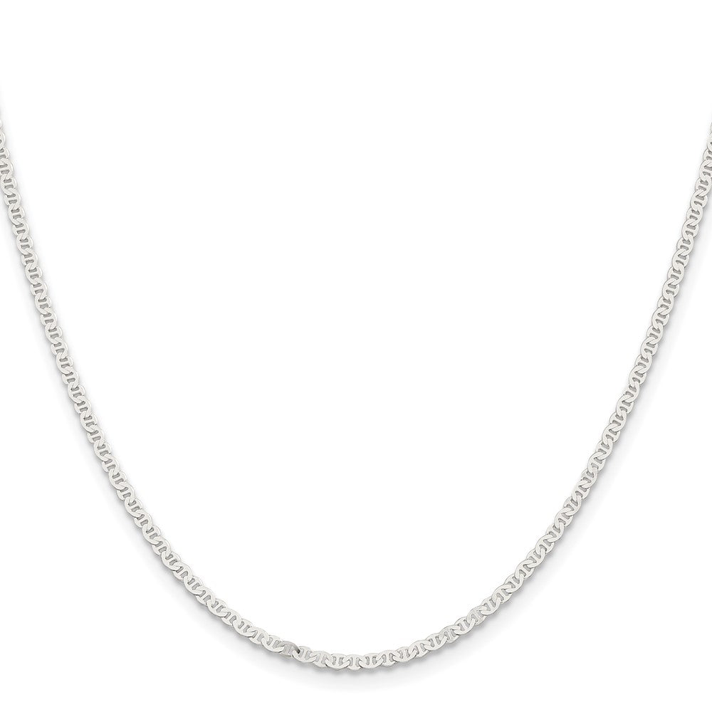Sterlingsilber 2.25mm Flach Anker Halskette