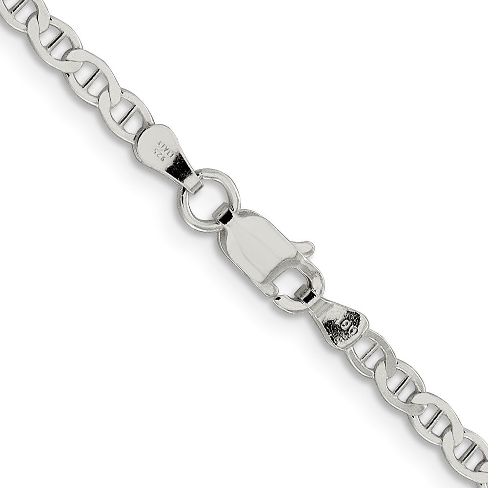 Sterlingsilber 3.1mm Flach Anker Halskette