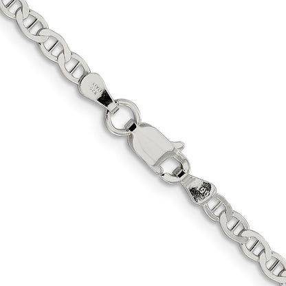 Sterlingsilber 3.1mm Flach Anker Halskette
