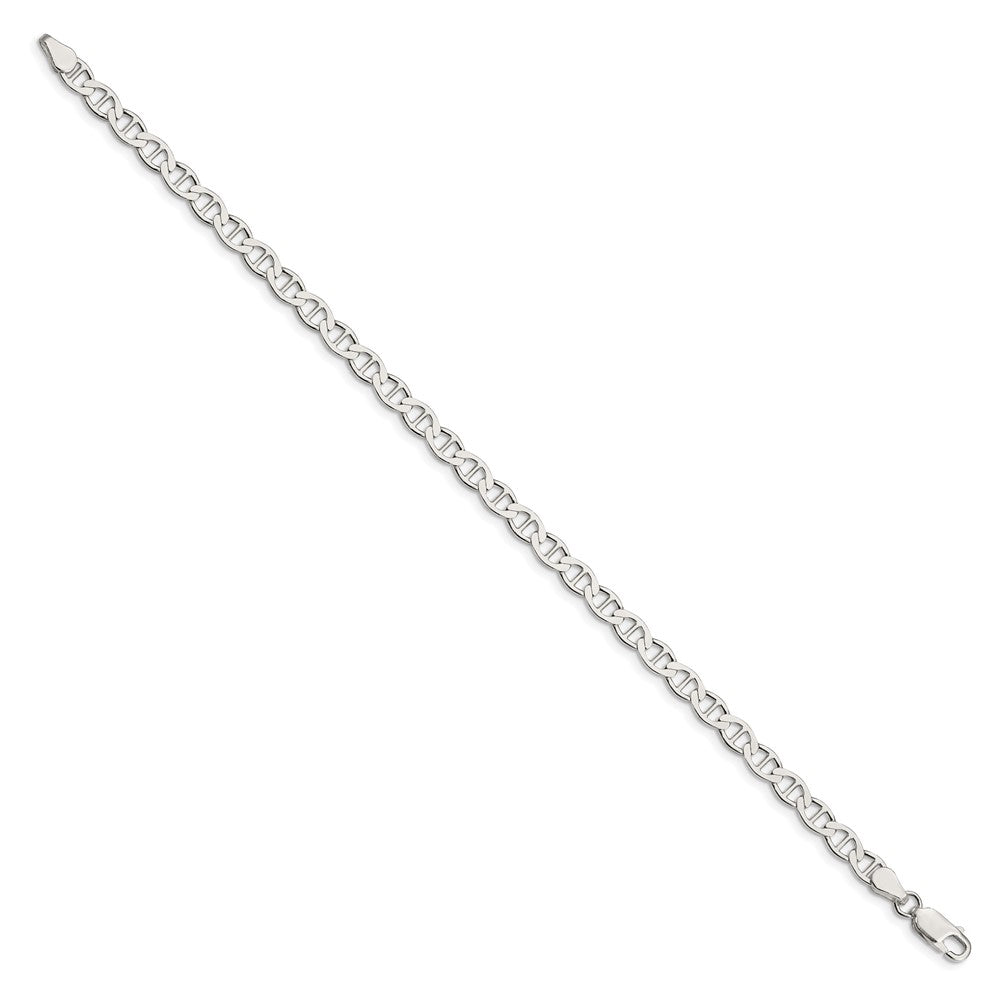 Sterlingsilber 4.75mm Flach Anker Gliederarmband
