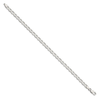 Sterlingsilber 4.75mm Flach Anker Gliederarmband