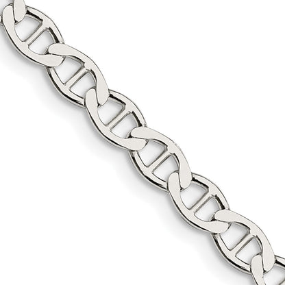Sterlingsilber 4.75mm Flach Anker Halskette