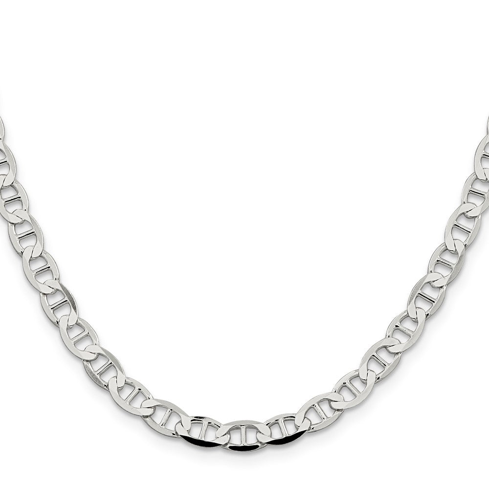 Sterlingsilber 5.7mm Flach Anker Halskette