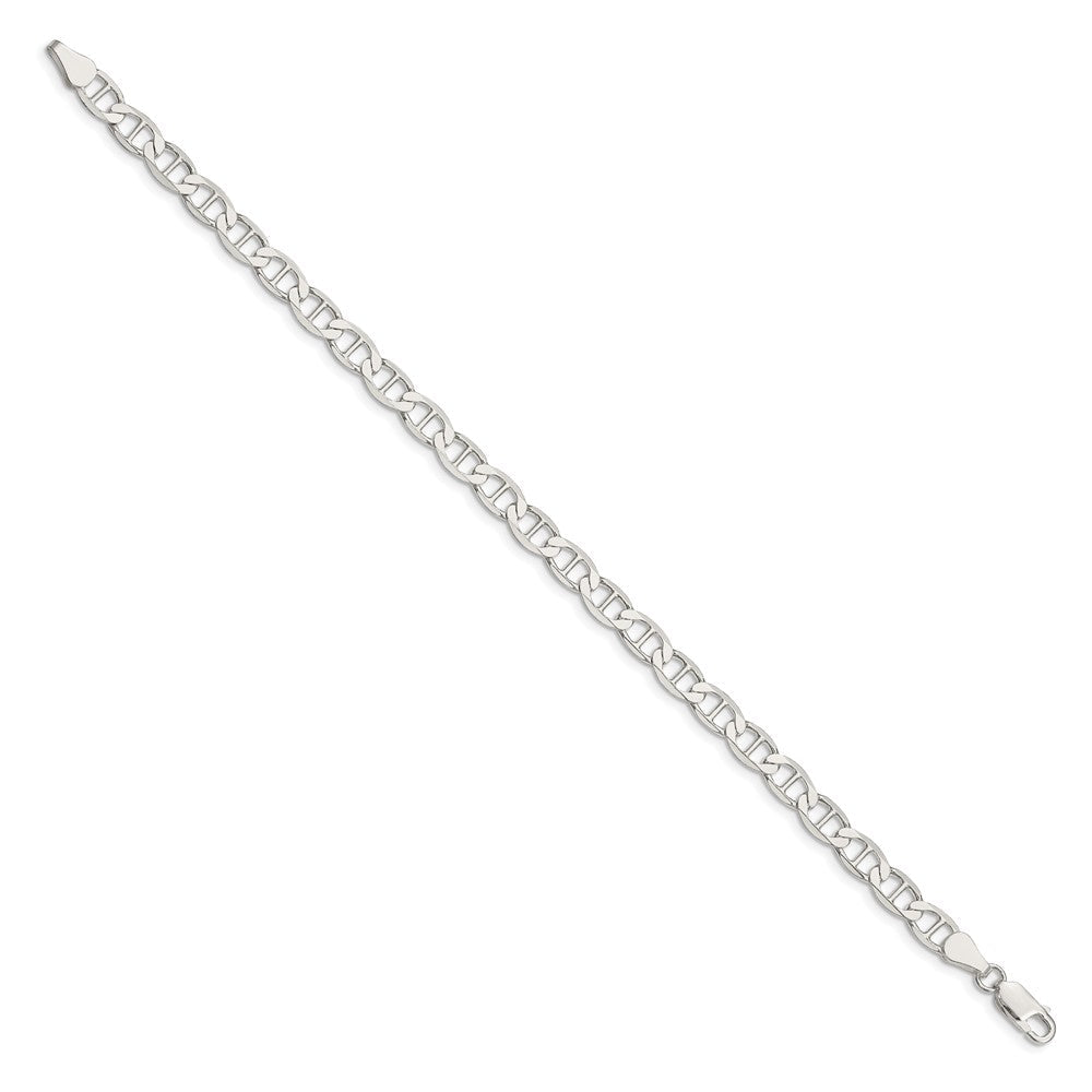 Sterlingsilber 5.7mm Flach Anker Gliederarmband