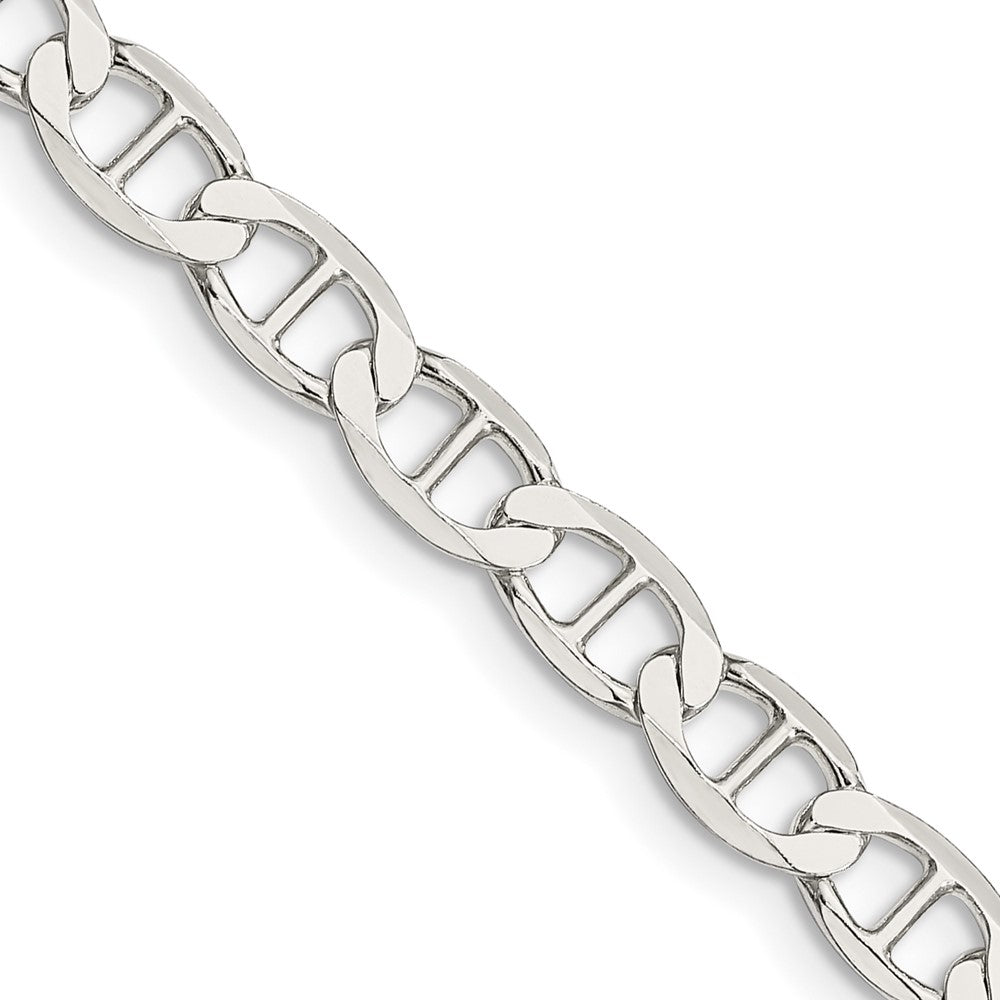 Sterlingsilber 5.7mm Flach Anker Halskette