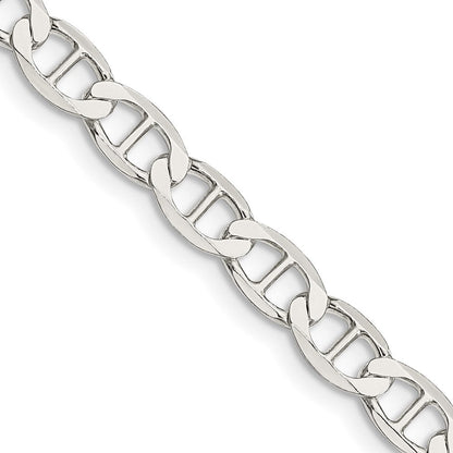 Sterlingsilber 5.7mm Flach Anker Halskette
