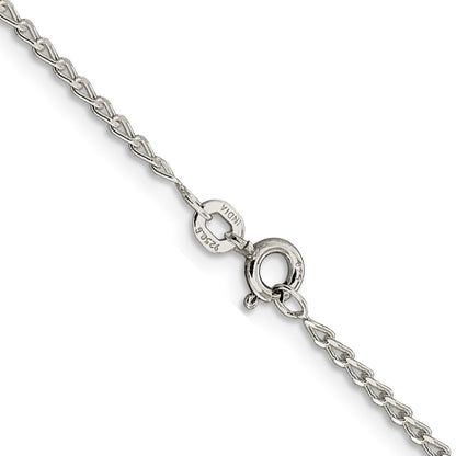 Sterlingsilber 1.5mm Offen Länglich Glieder Halskette