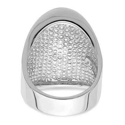 Sterlingsilber Rhodiniert Radiant Essence Ring