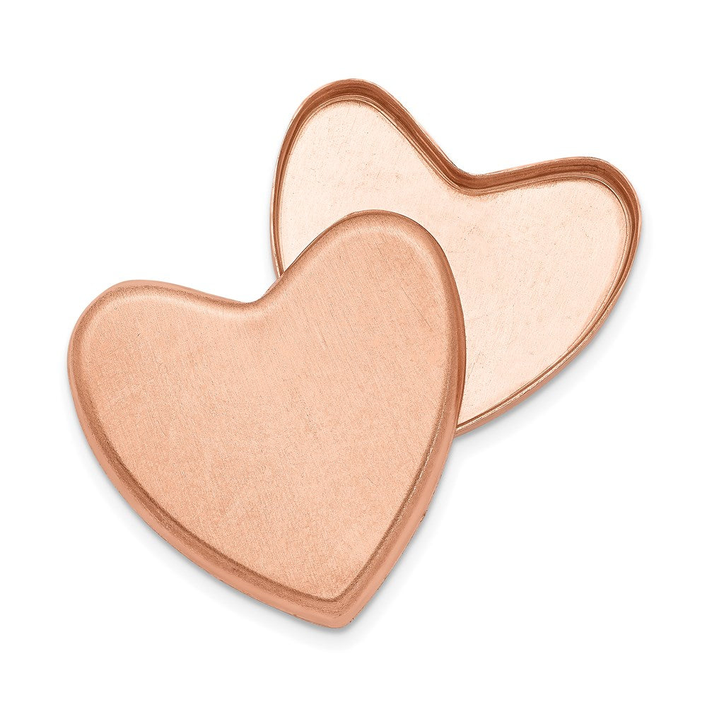 Sterlingsilber Roséfarben für Immer in My Herz Ash Halter Medaillon