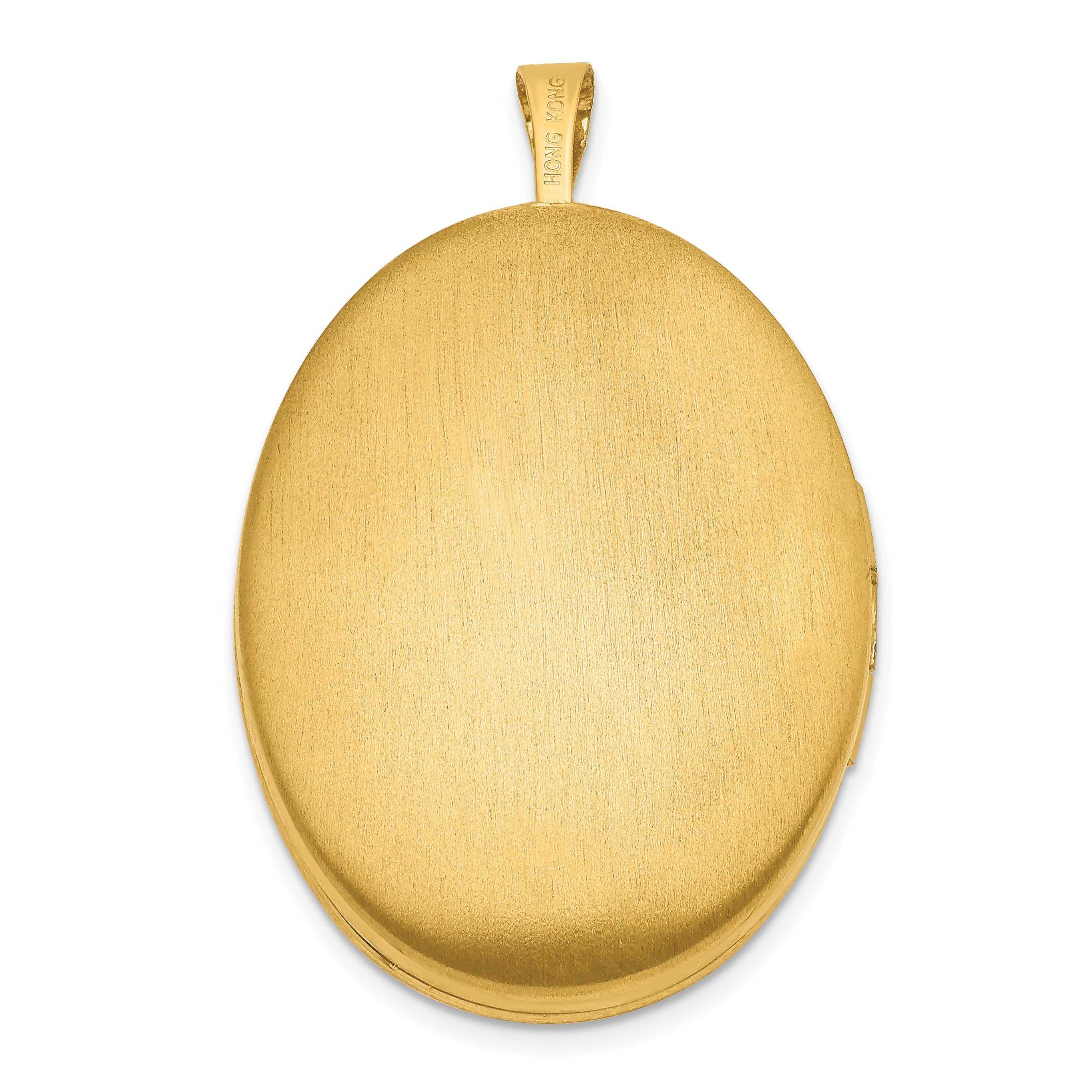 Golddoublé 14/20 1/20 26mm 2-frame Oval Medaillon