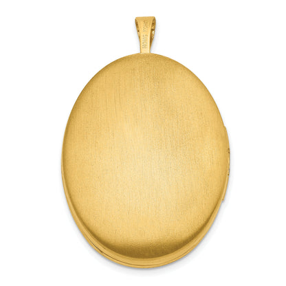 Golddoublé 14/20 1/20 26mm 2-frame Oval Medaillon