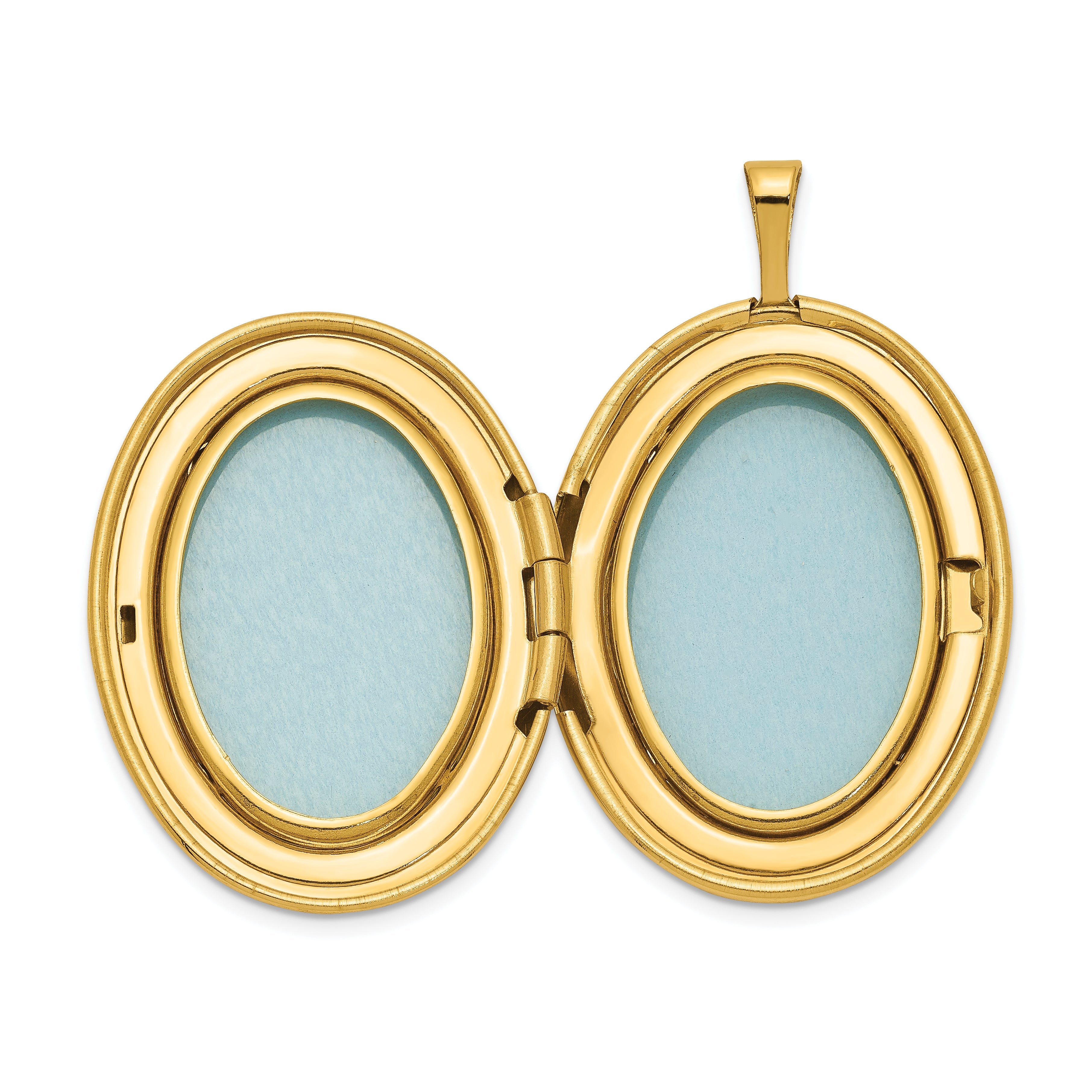 Golddoublé 14/20 1/20 26mm 2-frame Oval Medaillon