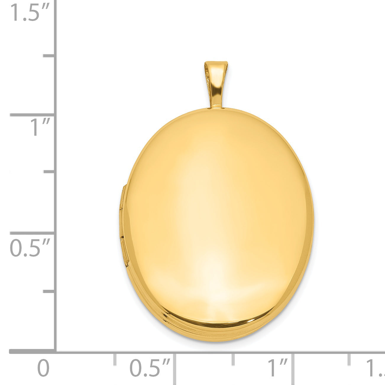 Golddoublé 14/20 1/20 26mm 2-frame Oval Medaillon