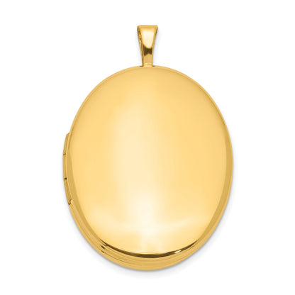 Golddoublé 14/20 1/20 26mm 2-frame Oval Medaillon