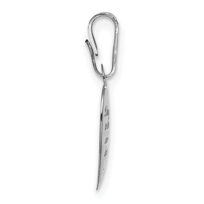 Sterlingsilber Rhodiniert I Liebe You.. 20mm/12mm Medaillon/pendant Set