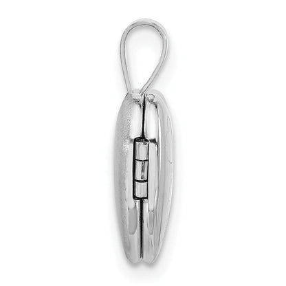 Sterlingsilber It A Mädchen 12mm Herz Medaillon