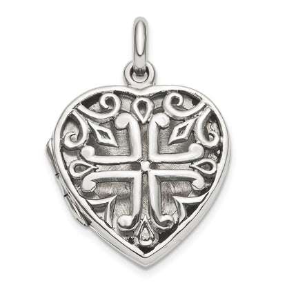 Sterlingsilber Herz Medaillon