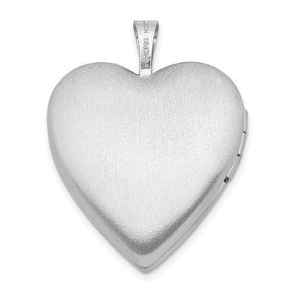 Sterlingsilber 20mm Rosa Emaille Claddagh Herz Medaillon