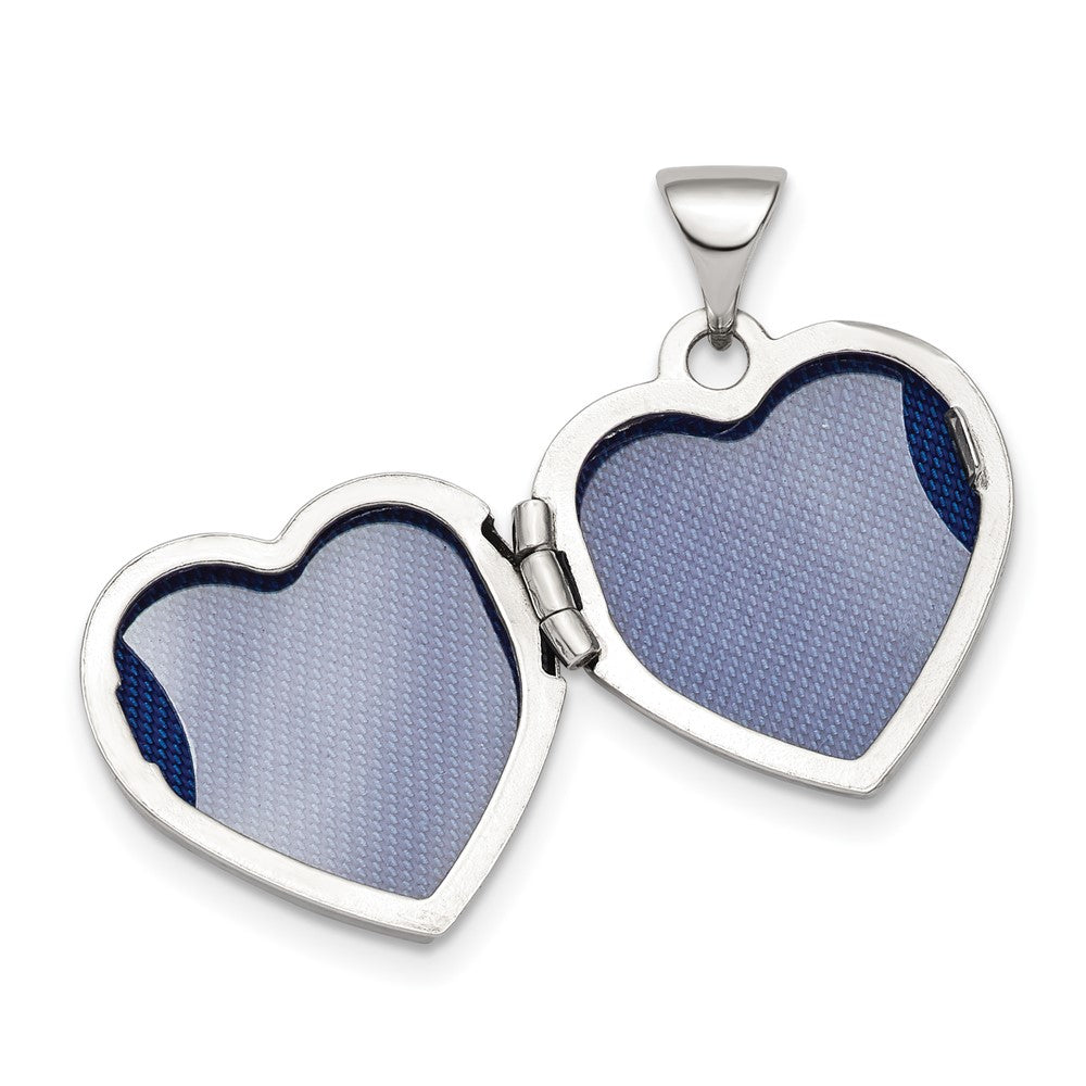 Sterlingsilber Rhodiniert Goldfarben Preciosa Kristall Mama Herz Medaillon