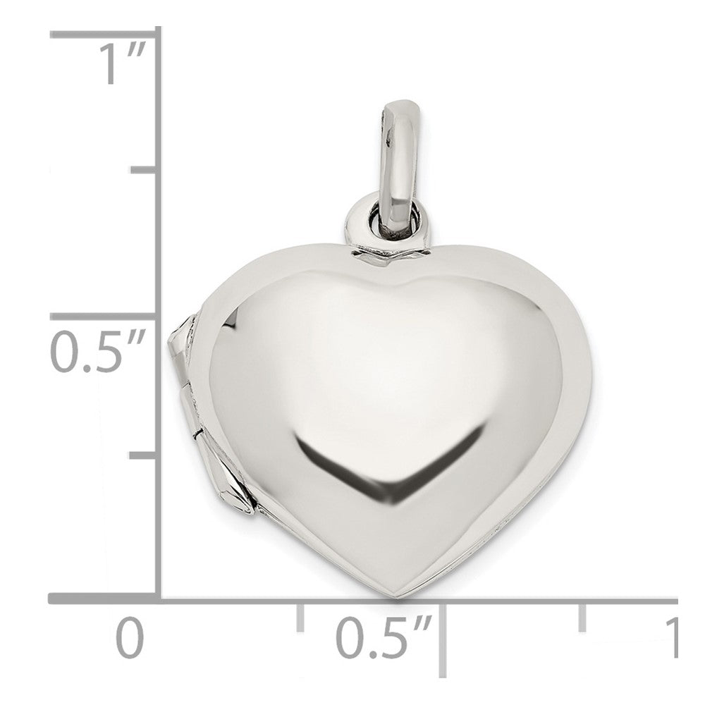 Sterlingsilber Herz Medaillon