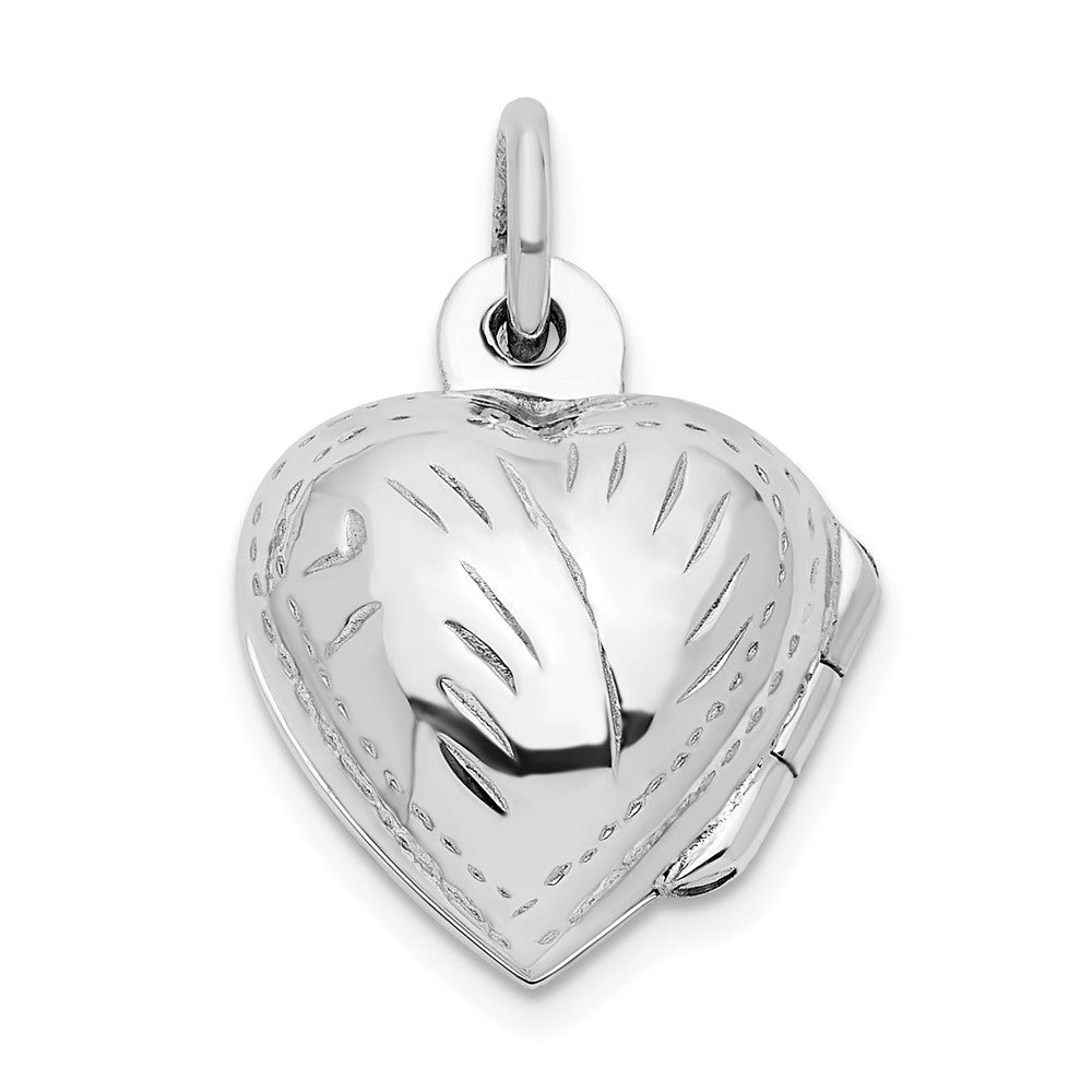Sterlingsilber Herz Medaillon