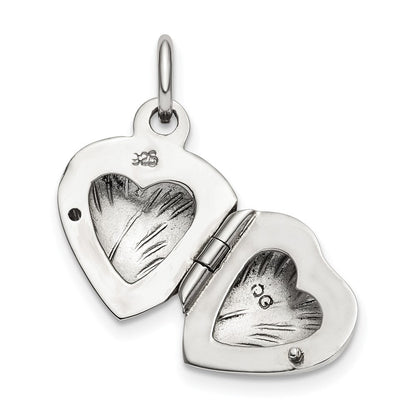 Sterlingsilber Herz Medaillon
