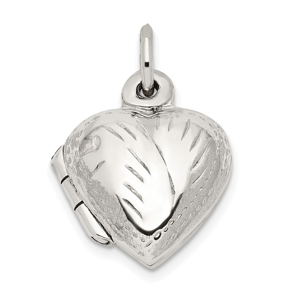 Sterlingsilber Herz Medaillon