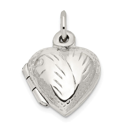 Sterlingsilber Herz Medaillon
