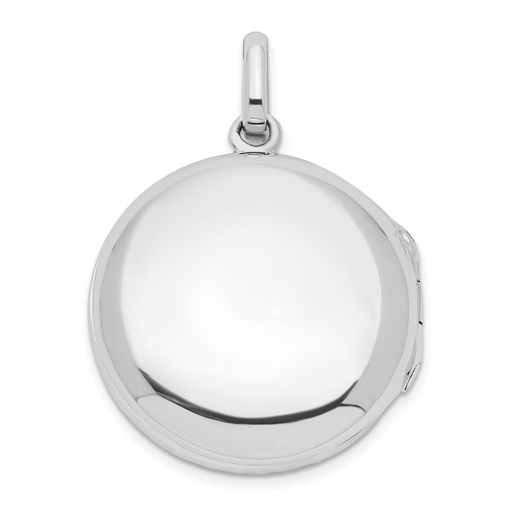 Sterlingsilber Antikisiert Filigran Blumen Oberteil 21mm Medaillon Anhänger