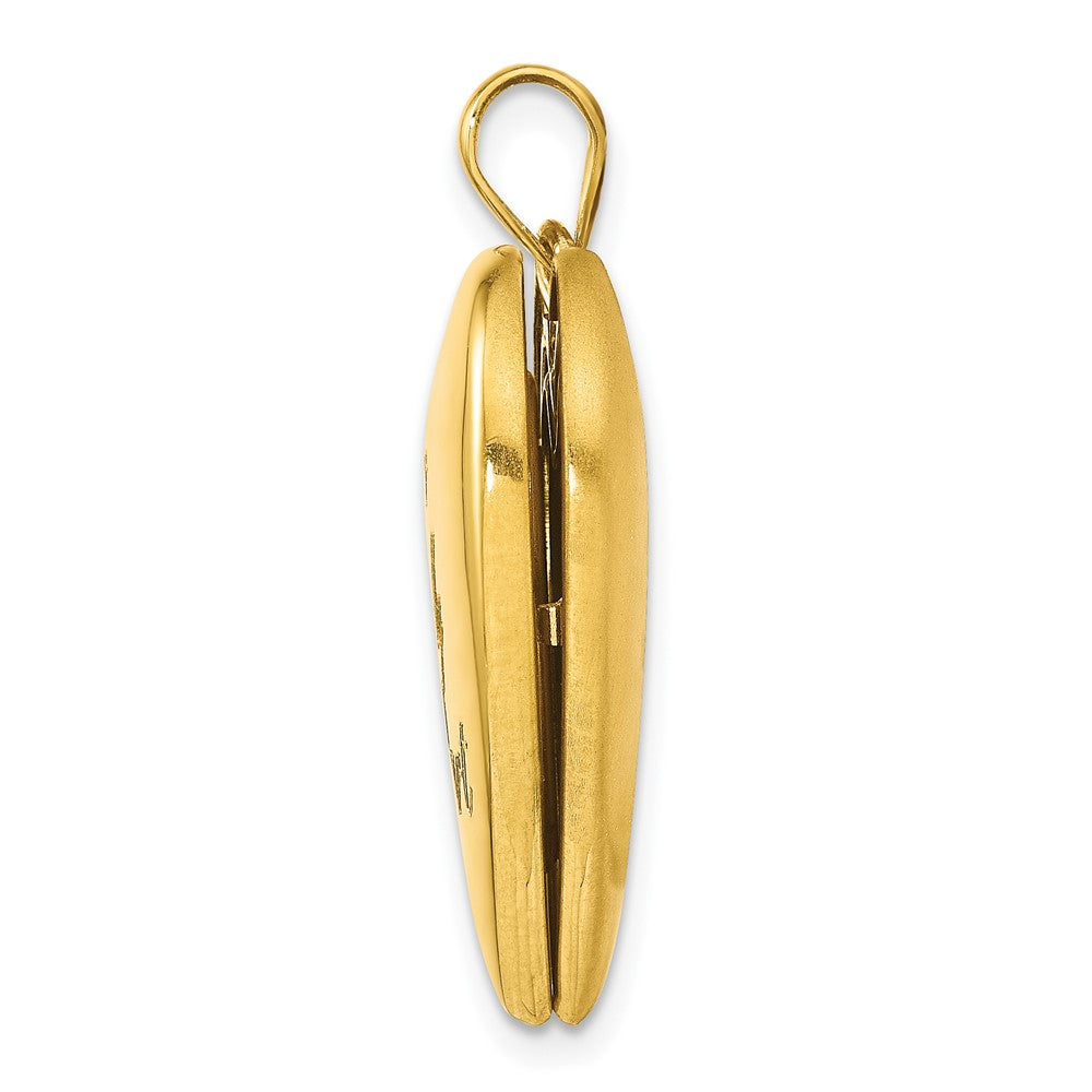 Ss/vergoldet Sterlingsilber Goldfarben für Immer in My Herz Ash Halter Medaillon