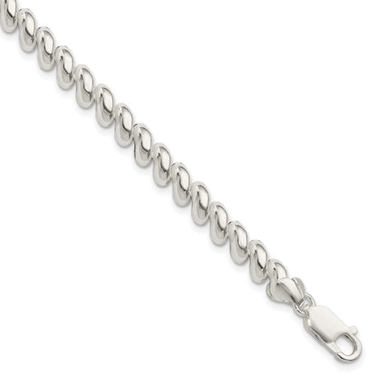 7.5 Zoll Sterlingsilber 7mm San Marco Armband