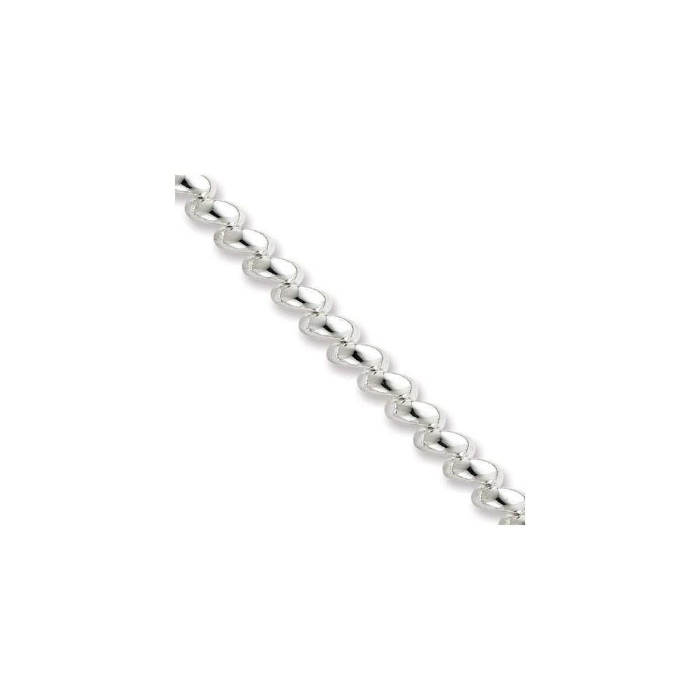 7 Zoll Sterlingsilber 10mm San Marco Armband