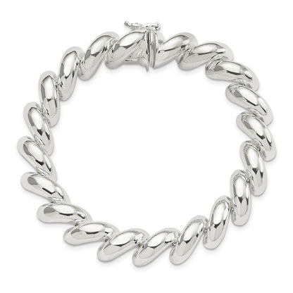 Sterlingsilber 12mm San Marco Armband