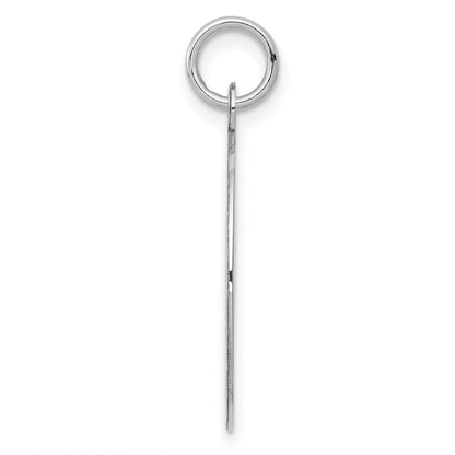 Sterlingsilber Rhodiniert Gravierbar Junge Plättchen Charm