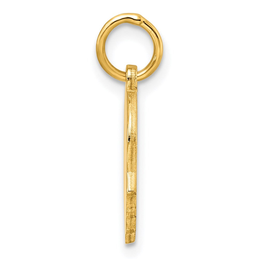 Ss/vergoldet Sterlingsilber Gp Gravierbar Junge Poliert Plättchen Charm