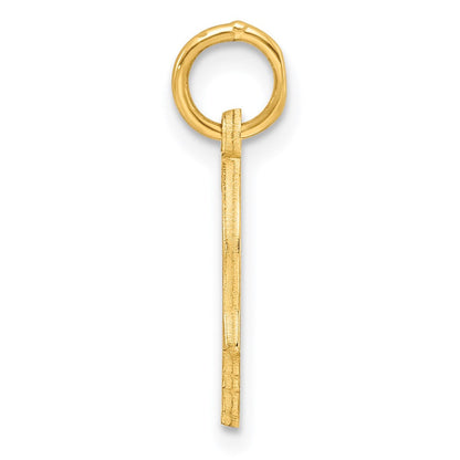 Ss/vergoldet Sterlingsilber Gp Gravierbar Junge Poliert Plättchen Charm
