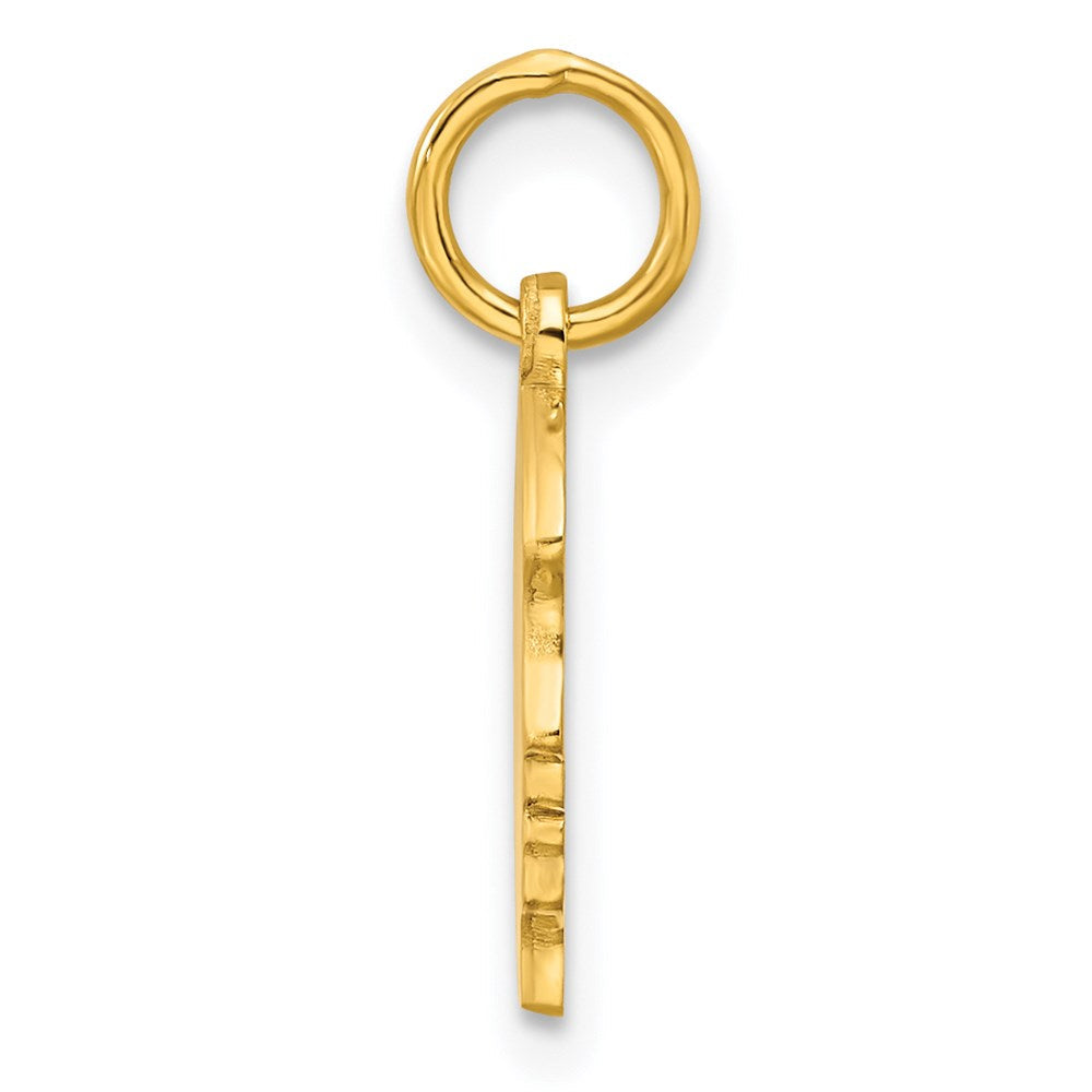 Ss/vergoldet Sterlingsilber Gp Gravierbar Mädchen Poliert Plättchen Charm