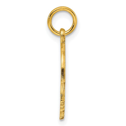Ss/vergoldet Sterlingsilber Gp Gravierbar Junge Poliert Plättchen Charm