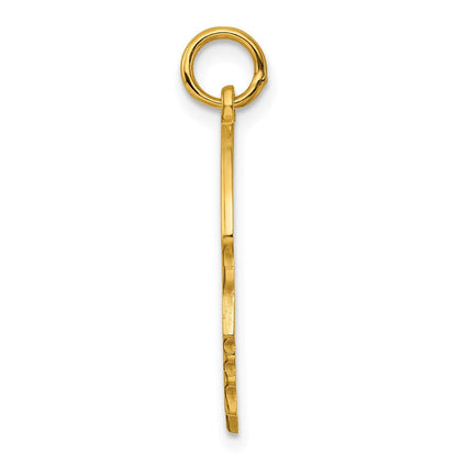 Ss/vergoldet Sterlingsilber Gp Gravierbar Junge Poliert Plättchen Charm