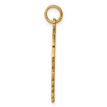 Ss/vergoldet Sterlingsilber Gp Gravierbar Junge Poliert Plättchen Charm