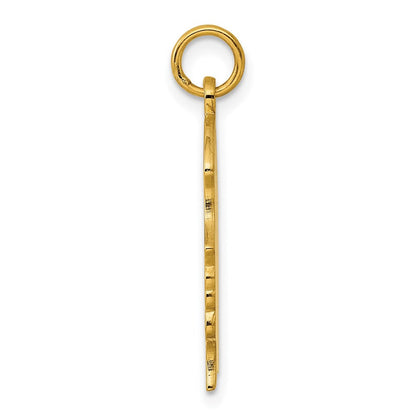Ss/vergoldet Sterlingsilber Gp Gravierbar Mädchen Poliert Plättchen Charm