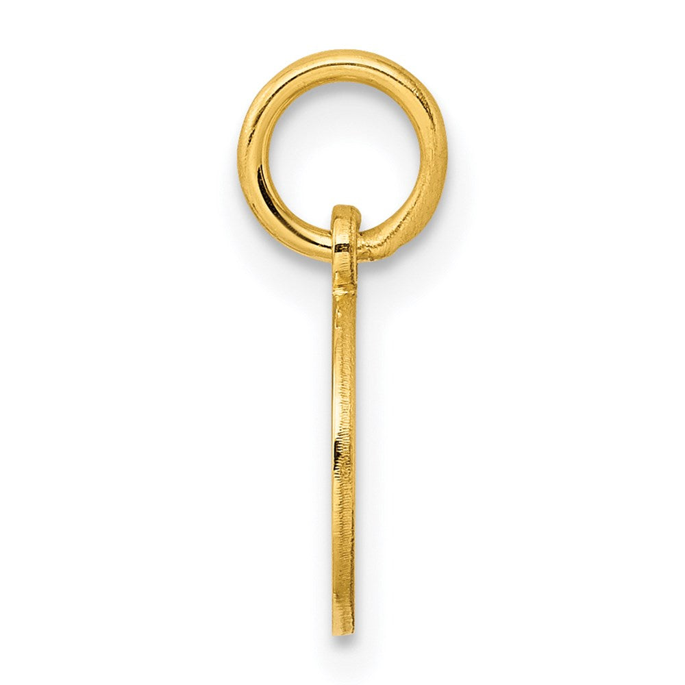 Ss/vergoldet Sterlingsilber Gp Gravierbar Rund Poliert Plättchen Charm