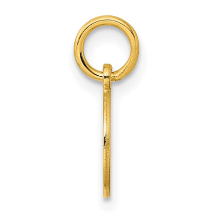 Ss/vergoldet Sterlingsilber Gp Gravierbar Rund Poliert Plättchen Charm