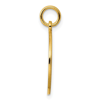 Ss/vergoldet Sterlingsilber Gp Gravierbar Rund Poliert Plättchen Charm