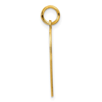 Ss/vergoldet Sterlingsilber Gp Gravierbar Herz Poliert Plättchen Charm