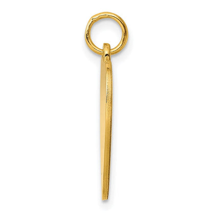 Ss/vergoldet Sterlingsilber Gp Gravierbar Herz Poliert Plättchen Charm