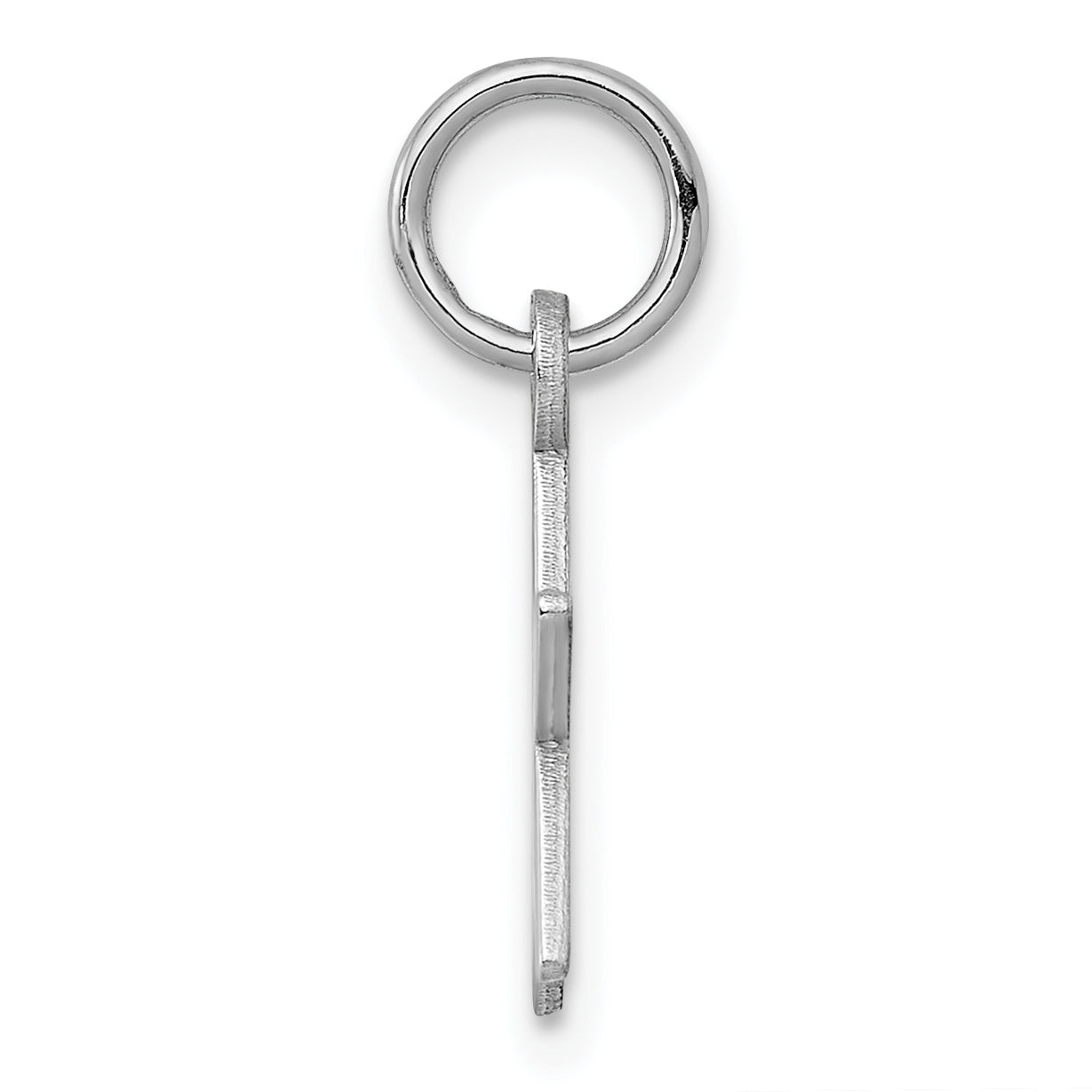 Sterlingsilber Rhodiniert Gravierbar Stern Plättchen Charm
